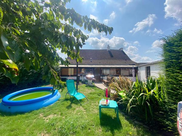 PLAIN PIED INDIVIDUEL 160M²  4 CHAMBRES GARAGE JARDIN