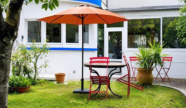 Maison d'architecte avec jardin et 3 chambres