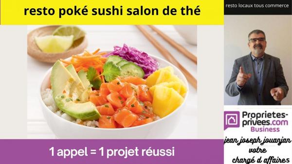 SECTEUR TOULOUSE - Restaurant poké, sushi , salon de thé
