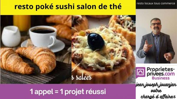 SECTEUR TOULOUSE - Restaurant poké, sushi , salon de thé