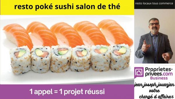 SECTEUR TOULOUSE - Restaurant poké, sushi , salon de thé