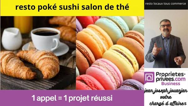 SECTEUR TOULOUSE - Restaurant poké, sushi , salon de thé
