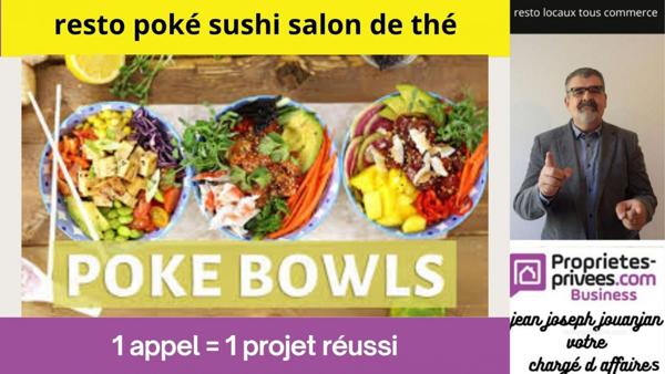 SECTEUR TOULOUSE - Restaurant poké, sushi , salon de thé