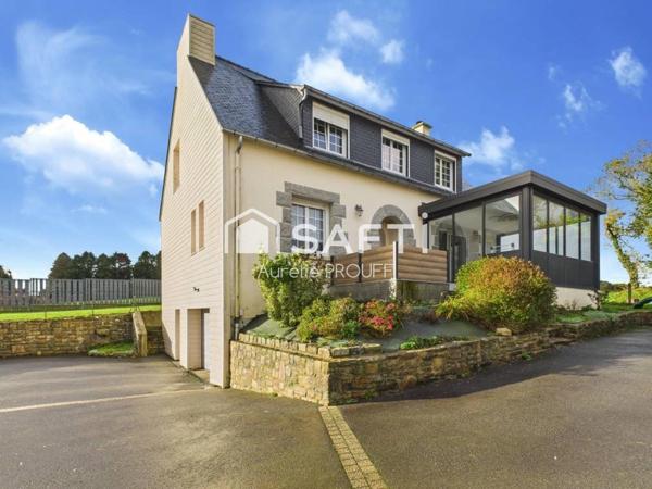 BELLE FAMILIALE,123 m2, 5 CHAMBRES, JARDIN 1018m2