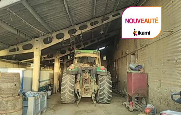 Exploitation agricole et son corps de ferme