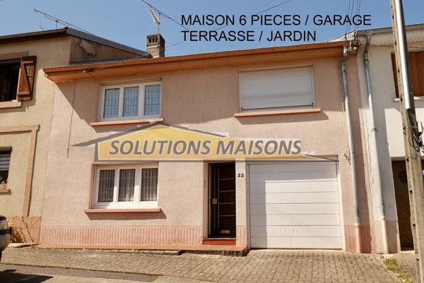 MAISON AVEC GARAGE ET JARDIN 109 000 €