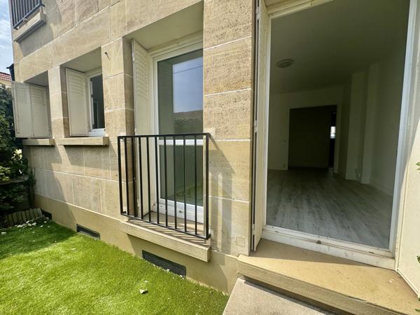 Appartement 3 pièces 59 m2 rdc avec jardinet