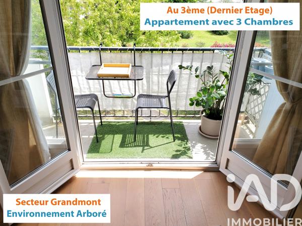 Appartement à vendre 5 pièces 80,93 m² Tours