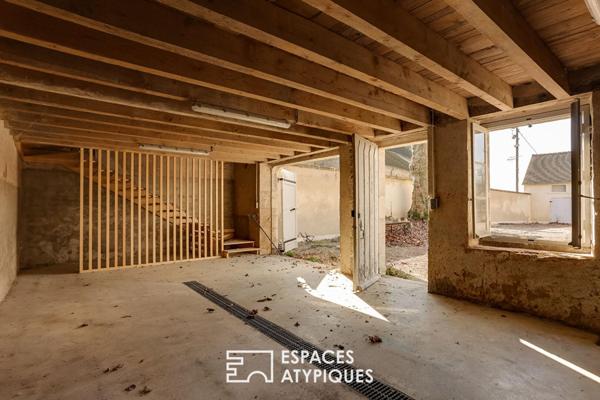 Ancien presbytère rénové sur les hauteurs d’un village de caractère