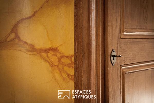 Ancien presbytère rénové sur les hauteurs d’un village de caractère