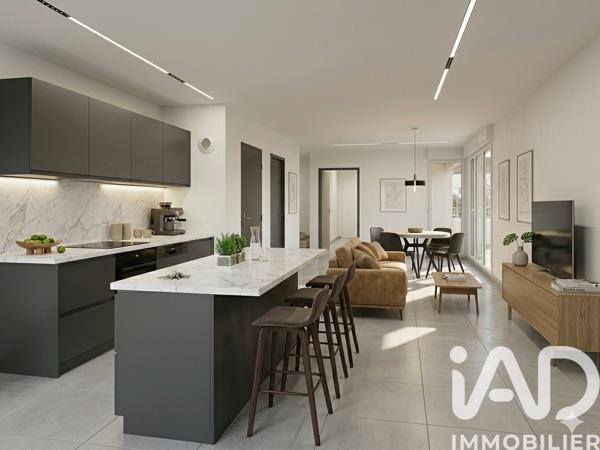 Appartement à vendre 3 pièces 68,86 m² Villeurbanne