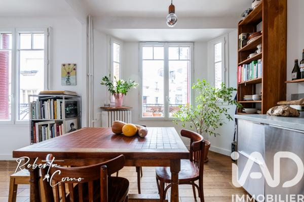 Appartement à vendre 3 pièces 42 m² Paris 19