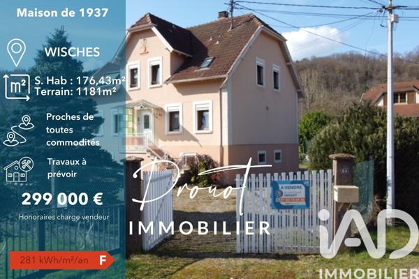 Maison à vendre 8 pièces 176,43 m² Wisches