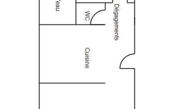 Appartement à louer    2 pièces • 48 m2 Saint-Junien