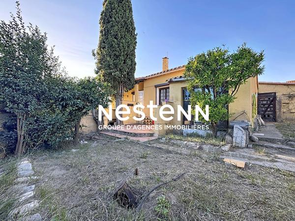 Maison Banyuls Dels Aspres 3 pièce(s) 70,07 m2, sous-sol, garage et atelier.