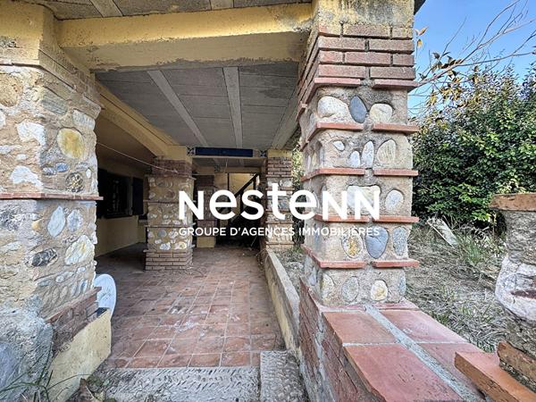 Maison Banyuls Dels Aspres 3 pièce(s) 70,07 m2, sous-sol, garage et atelier.