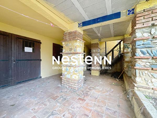 Maison Banyuls Dels Aspres 3 pièce(s) 70,07 m2, sous-sol, garage et atelier.