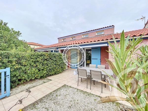 Maison à vendre  2 pièces - 45 m2 LE BARCARES - 66