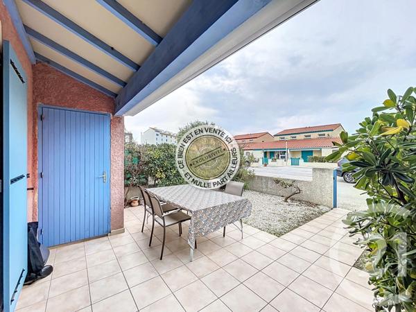 Maison à vendre  2 pièces - 45 m2 LE BARCARES - 66