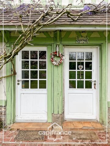 MAISON NORMANDE AU COEUR DE LA VERDURE - 5 CHAMBRES INDEPENDANTES - GRANDS VOLUMES