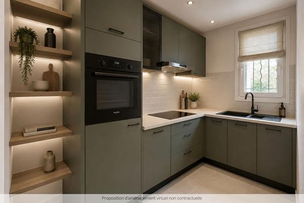 Appartement 3 pièces avec jardin, terrasse et parking : centre-ville d'Ozoir-la-Ferrière - OZOIR LA FERRIERE