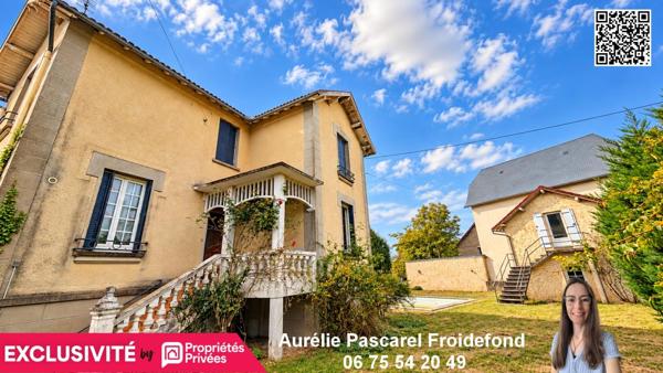 LUBERSAC (19210) ? Maison à rénover de 135 m² + GARAGE de 90m² avec piscine et dépendance // EXCLUSIVITE