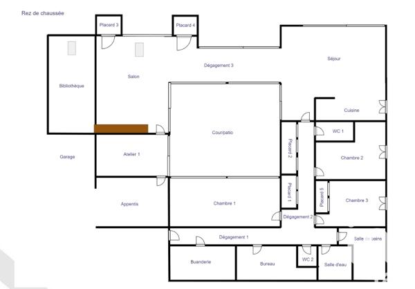 Maison à vendre 7 pièces 232 m² Saint-Julien-du-Sault