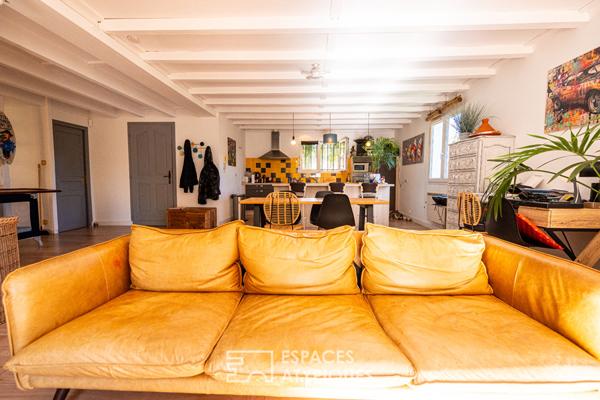 Charmante villa de plain-pied avec piscine