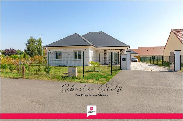 belle maison de plain-pied avec 3 chambres-cellier-garage-terrasses