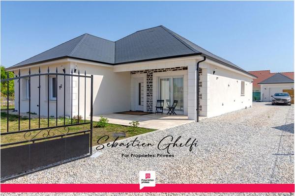 belle maison de plain-pied avec 3 chambres-cellier-garage-terrasses