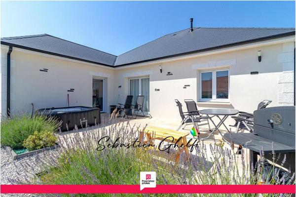 belle maison de plain-pied avec 3 chambres-cellier-garage-terrasses