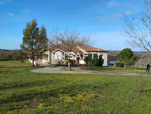MAISON DE 130 M², TERRAIN DE 3984 m² ENDROIT TRES CALME