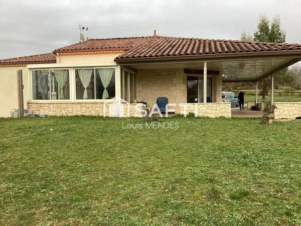 MAISON DE 130 M², TERRAIN DE 3984 m² ENDROIT TRES CALME