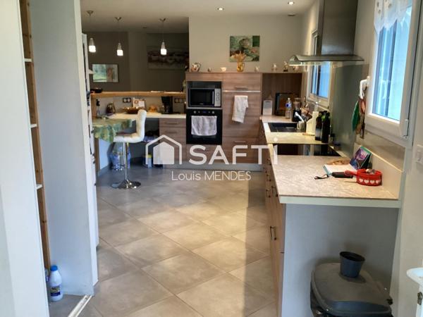 MAISON DE 130 M², TERRAIN DE 3984 m² ENDROIT TRES CALME