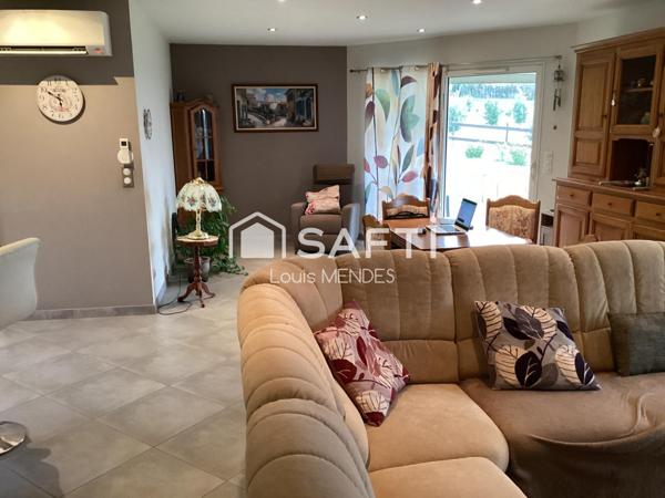 MAISON DE 130 M², TERRAIN DE 3984 m² ENDROIT TRES CALME