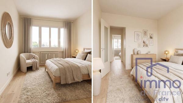 Appartement 4 pièces                                        - 42000 Saint-Étienne Réf : 2855-CIFVFOREZVELAY