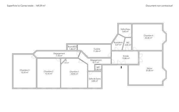 Appartement Paris 16e - AUTEUIL / VERSAILLES