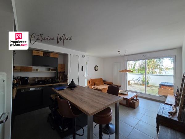 Concarneau, Finistère Sud -Appartement  2 pièces 48 m2 avec terrasse