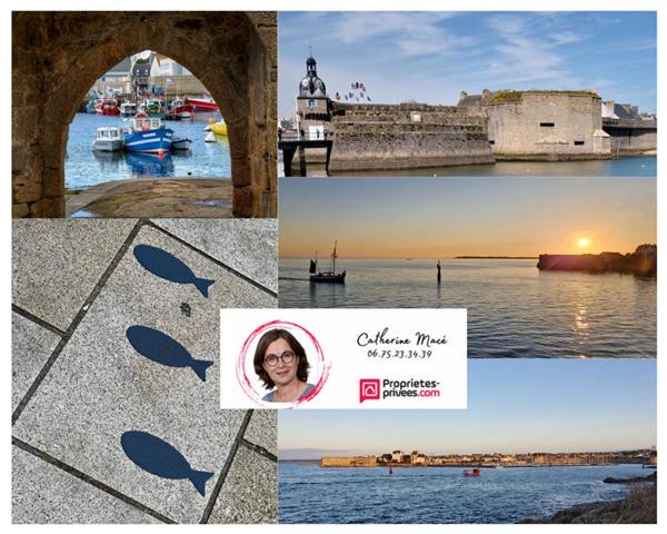 Concarneau, Finistère Sud -Appartement  2 pièces 48 m2 avec terrasse