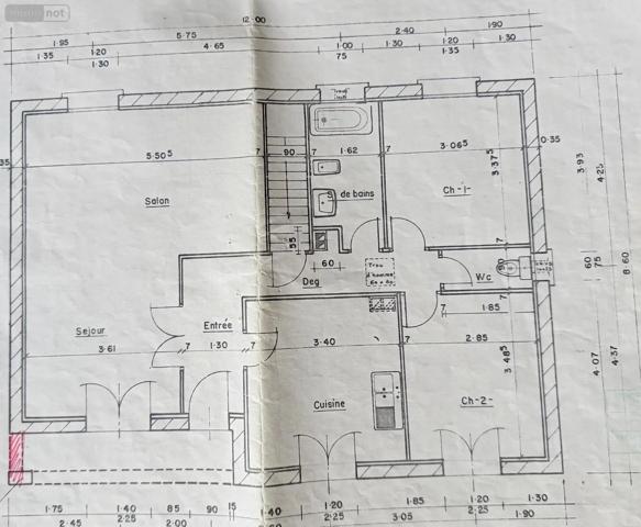 Achat - Maison | Maison à restaurer Rivière 37500 5 pièces 90 m 2 3282 m 2