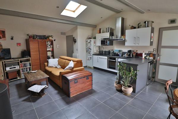 Maison Pollionnay 2 pièce(s), 1 chambre, 51 m2, jardin, calme