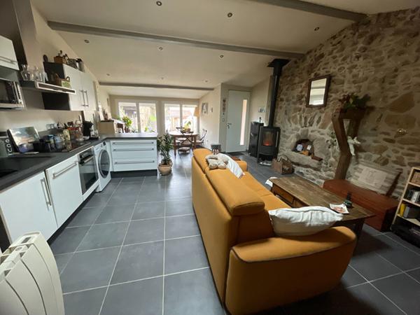 Maison Pollionnay 2 pièce(s), 1 chambre, 51 m2, jardin, calme