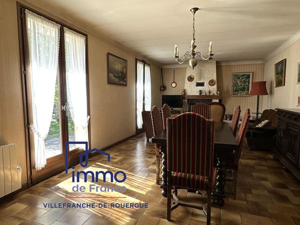 Maison 2 ch,100 m², sous-sol total, terrain de 1430 m²