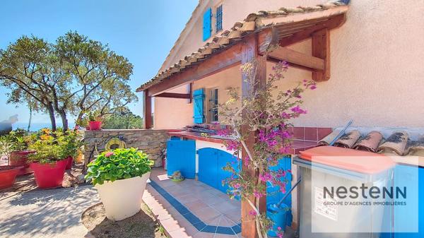 Les issambres maison 3 chambres vue mer piscine garage