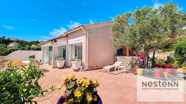 Les issambres maison 3 chambres vue mer piscine garage