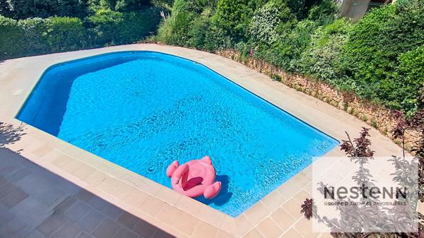 Les issambres maison 3 chambres vue mer piscine garage