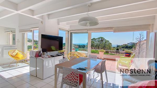 Les issambres maison 3 chambres vue mer piscine garage