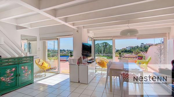 Les issambres maison 3 chambres vue mer piscine garage