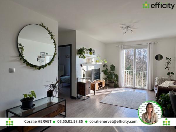 Appartement 2 pièces - 48 m² Exclusivité efficity