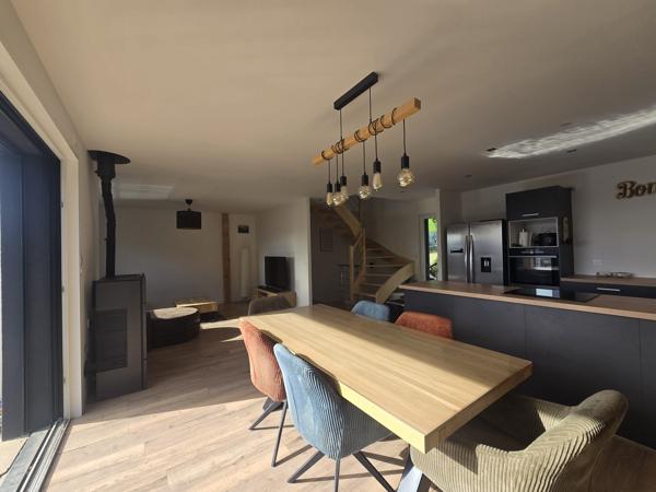 Maison vue lac